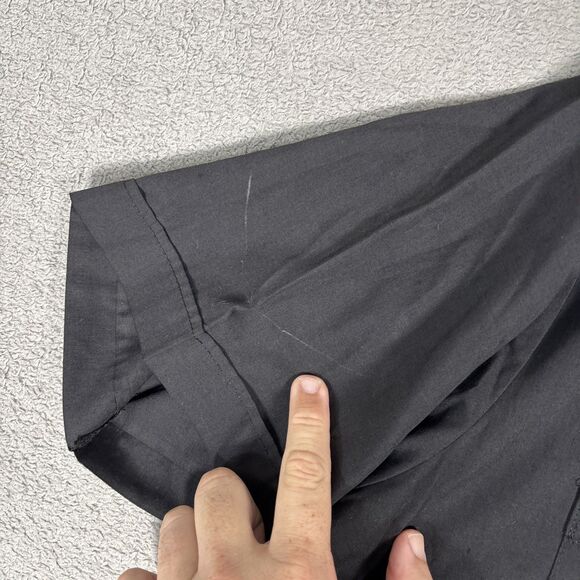 Tropical Breeze Shirt Men's Size XL Button Up Camp Cigar Cuba Black Embroidered - Picture 8 of 15